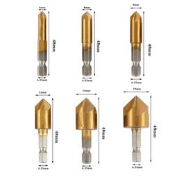 【刃具】木工開孔器鑽頭鉸鏈木門開鎖孔神器工業級桌面木板圓形打孔擴孔器 歷史價格詳細信息