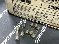 Littelfuse LF F 3.15A 250V 217 系列 (F快熔) 5x20mm 保險絲 02173.15M 價格比較,價格查詢,歷史價格詳細信息