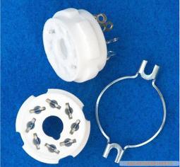 陶瓷八腳電子管管座8腳電子管插座FU-50 5Z8P 5Z9P用鍍金FU50R-G-滿200元發貨 歷史價格詳細信息
