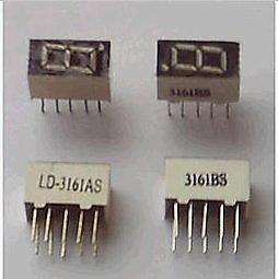 共陽七段顯示器 5261BS 0.56英寸 紅色 2位七段顯示器  (5個) 歷史價格詳細信息