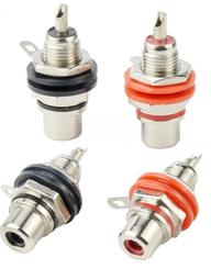 RCA鍍金蓮花插頭（一對） w1163-200923[416931] 歷史價格詳細信息