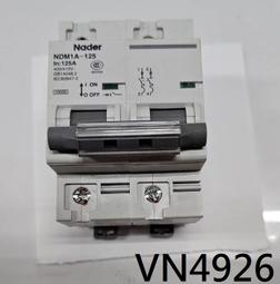 【全冠】Nader良信 NDM1A-125 2P/125A 小型断路器 微型斷路器 空氣開關 斷路器 (VN4926) 歷史價格詳細信息
