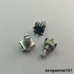 EC11帶開關編碼器音響數字電位器 20個脈沖360度旋轉功放旋鈕五腳 歷史價格詳細信息
