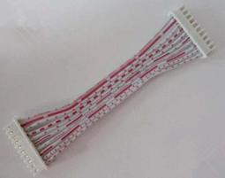 XH紅白排線雙頭XH2.54插頭 連接線單頭長10/20/30CM 2P/3/4/9/12P~百寶閣 歷史價格詳細信息