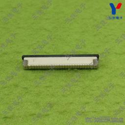 FPC連接器 FFC排線插座 1.0mm 立式貼片帶鎖扣4P6P8P12P20P24~28P 歷史價格詳細信息