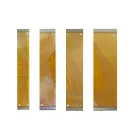 FPC排線黃色鍍金軟排線0.3間距51P芯U型設計測試線同向反向延長線 歷史價格詳細信息