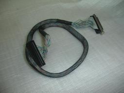 68pin公-68pin母  LVD排線(外接檔板)  46cm 歷史價格詳細信息
