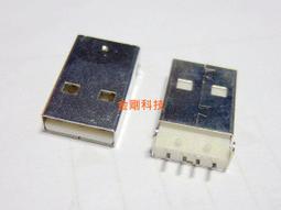 USB公頭 USB插頭 AM焊接式 USB公頭A型介面 直插平頭(F1A4) 188-04410 歷史價格詳細信息