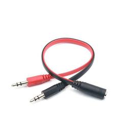 3.5音頻轉接線 一分二轉換器 電腦 筆記型電腦 耳機麥克風連接二合一R 歷史價格詳細信息