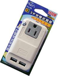 【安全達人】USB閃充 壁插3座2P_20W | R-05P 歷史價格詳細信息