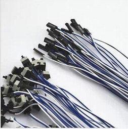 電腦開關線 輕觸式 ATX機箱電源開關線 開關電源線 機箱開關線 電腦開機線 主機開關線重啟線 POWER鍵 有現貨 歷史價格詳細信息