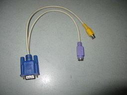 S端子轉AV端子影音線【彩色不黑白】PC TO TV 【五頭鍍金】JET KTV卡拉.顯示卡 TV OUT 歷史價格詳細信息