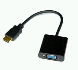 HDMI轉VGA(帶音源線、電源線)【快品小舖】  隨插即用 螢幕轉換頭VGA轉換器 轉換線 歷史價格詳細信息