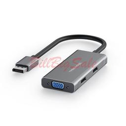 (DP轉雙DP 分配器) 双螢幕同時顯示輸出 DP轉三HDMI拓展塢 分屏器 雷電2嬄 歷史價格詳細信息