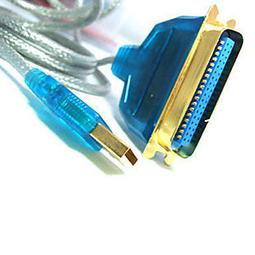 USB轉並口列印線 USB轉印表機線 IEEE1284 透明編織連接線 A5.0308 歷史價格詳細信息