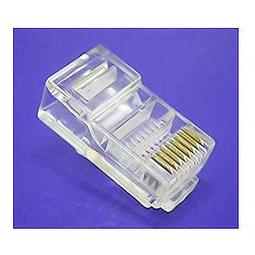 RJ45 水晶頭 8P8C 以太網絡接頭 網線接頭 8芯 優質國產 * (20個一拍) 歷史價格詳細信息