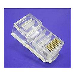 RJ45 水晶頭 8P8C 以太網絡接頭 網線接頭 8芯 優質國產 * (20個一拍) 歷史價格詳細信息