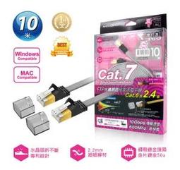 MAGIC Cat.7 FTP光纖網路極高速扁平網路線(專利折不斷接頭)-10M 歷史價格詳細信息
