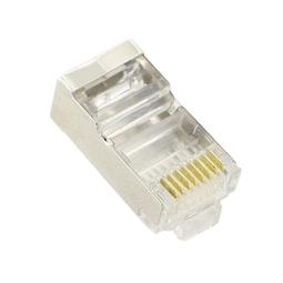 【易控王】CAT5e UTP 非遮蔽網路水晶頭 鍍金三叉銅片 透明PC外殼 RJ45 200入 (70-109-01X200) 歷史價格詳細信息