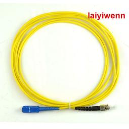 光纖 光纖跳線 ST-SC 單模 9/125 3.0mm 1M 台灣 桃園 中壢 歷史價格詳細信息