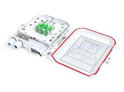 壁掛式光纖收容箱12芯 光纖終端箱 光纖接續盒 含接續收容盤熱縮套管配件 光纖接續 現貨供應 歷史價格詳細信息