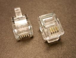 4芯電話水晶頭 6P4C電話線4芯電話頭好品質 RJ11四芯水晶頭 (200個一包) 歷史價格詳細信息