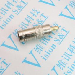 BNC轉換公頭轉2芯雙絞線壓接頭免焊監控攝影機接頭BNC公轉正負(工程專用) 歷史價格詳細信息