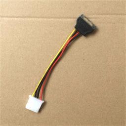 IDE 大4Pin公頭 轉 SATA 電源線 一分二 SATA 1分2 D型口轉雙SATA 轉接線 20公分 延長線 歷史價格詳細信息
