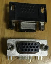 全新 三排 DR15公頭  90度插板 彎腳 VGA插座 3排15P 孔/針串口座 211-03358 歷史價格詳細信息