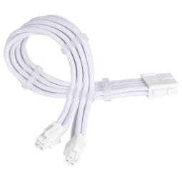 小白的生活工場*SilverStone (PP07E-MBW-V2) 24PIN 電源延長線材 白色編織線 歷史價格詳細信息
