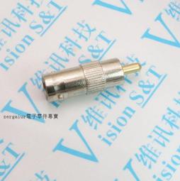 BNC轉換公頭轉2芯雙絞線壓接頭免焊監控攝影機接頭BNC公轉正負(工程專用) 歷史價格詳細信息