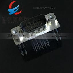 DR15公頭/母頭  焊板/插板式 90度彎腳/針 雙排串口VGA插座 DB15 181-03749 歷史價格詳細信息