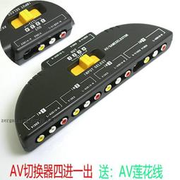 4路切換盒帶貼片按鍵控制小車360全景4分割顯示控制盒 歷史價格詳細信息