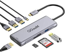QGeeM 雙頭Type-C 6合1/USB/SD/TF電腦擴充轉接器 歷史價格詳細信息