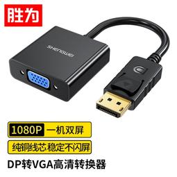 DP 轉 VGA 高清轉換線 轉接線 DP to VGA Display Port 15cm 歷史價格詳細信息