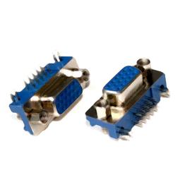 DR15公頭/母頭  焊板/插板式 90度彎腳/針 雙排串口VGA插座 DB15 181-03749 歷史價格詳細信息