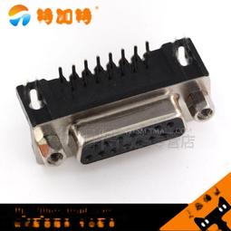 DR15公頭/母頭  焊板/插板式 90度彎腳/針 雙排串口VGA插座 DB15 181-03749 歷史價格詳細信息