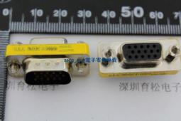 【轉接頭】VGA 15孔對15針 公對公 對接頭 轉接頭 三排 連接頭 歷史價格詳細信息