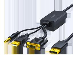 DP轉VGA轉接頭 displayport轉VGA 支持1080P 高清轉換頭 轉換線 高清視頻轉接 蝦皮直送 現貨 歷史價格詳細信息