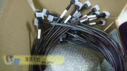 全新Amphenol 安費諾 MINI-SAS HD SFF-8643 TO SATA3x4 12G L=1M 企業專用 歷史價格詳細信息