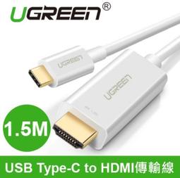 綠聯 1.5M USB Type-C to HDMI傳輸線 歷史價格詳細信息