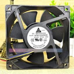 全新臺達AFB1224SHE 12038 24V 0.75A 12CM 大風量變頻器散熱風扇 價格比較,價格查詢,歷史價格詳細信息