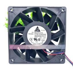 全新臺達AFB1224SHE 12038 24V 0.75A 12CM 大風量變頻器散熱風扇 歷史價格詳細信息