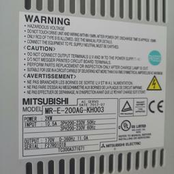 【現貨】MR-E-200AG  MR-E-200A 全新原裝三菱驅動器 保固1年~議價 歷史價格詳細信息