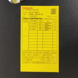 A06B-1406-B121 B123 B124 B150 B151 B153 B154 FANUC電機議價出 歷史價格詳細信息