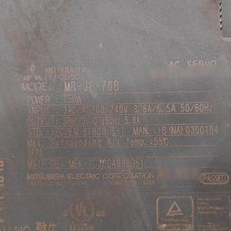 三菱驅動 MR-JE-70B 二手拆機8-9成新 歷史價格詳細信息
