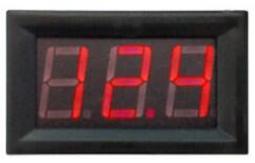2線式DC3V-30V兩線三位LED數位顯示電壓表頭 5V12V24V電壓檢測 歷史價格詳細信息