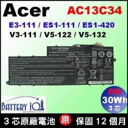 原廠電池Acer E3-112 ES1-111 ES1-111-C0A7 ES1-111-C138 AC13C34 歷史價格詳細信息