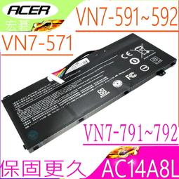 ACER電池-宏碁 AC14A8L,VN7-571G,VN7-591G,VN7-592G,3ICP7/61/80 歷史價格詳細信息