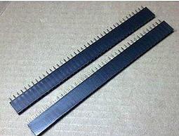 單排排針 單排母一套 間距2.0MM 1*40P 接插件 特價 (2個一拍) 歷史價格詳細信息